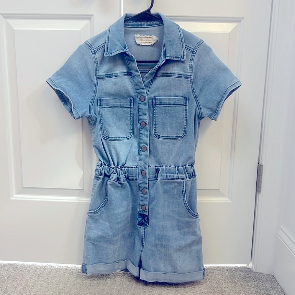 Alter’d state denim romper, size s